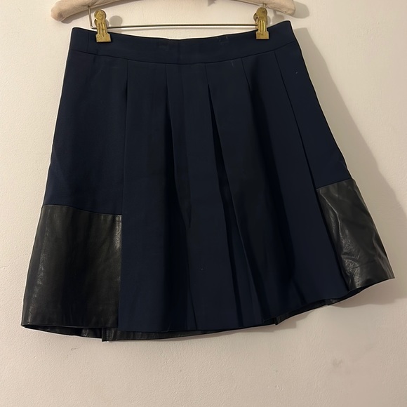 Womens Vince Pleated Skirt